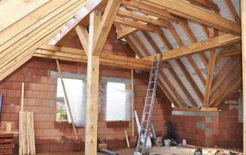 Pury End attic trusses